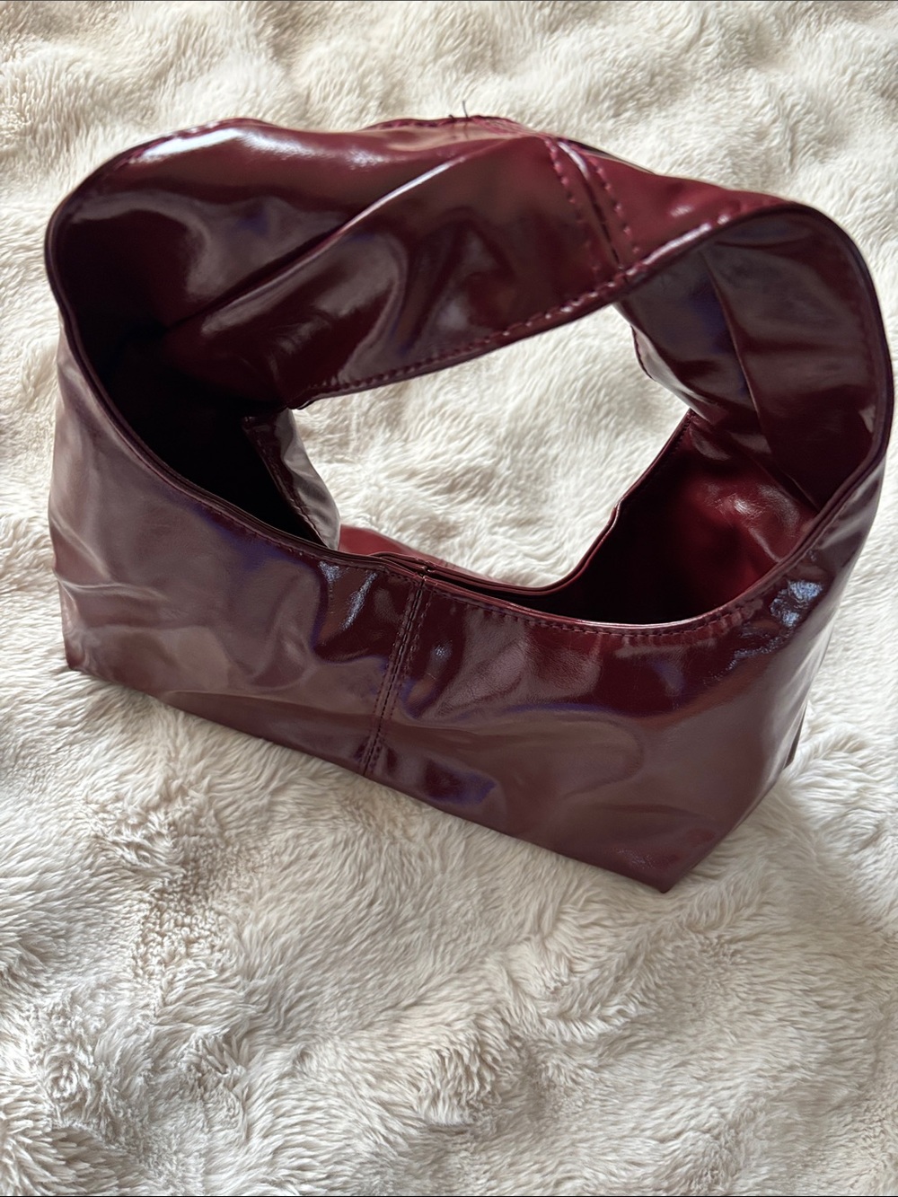 Deep Red purse - Picture 4 of 5